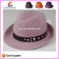 DSC9735 LINGSHANG angora hiver chapeau de paille de fourrure à l&#39;extérieur